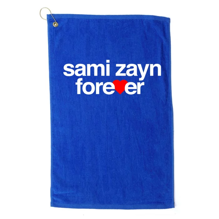 Sami Zayn Forever Platinum Collection Golf Towel