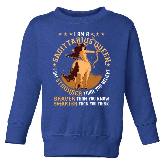 Sagittarius Zodiac Gift Toddler Sweatshirt