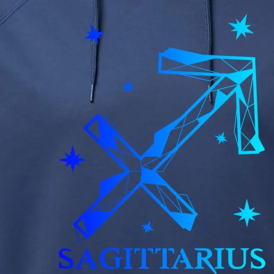 Sagittarius Zodiac Gift Performance Fleece Hoodie