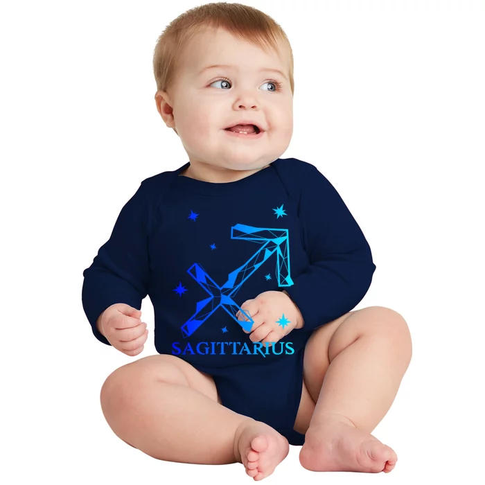 Sagittarius Zodiac Gift Baby Long Sleeve Bodysuit