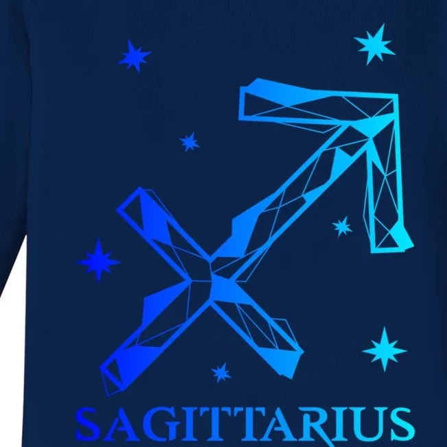 Sagittarius Zodiac Gift Baby Long Sleeve Bodysuit