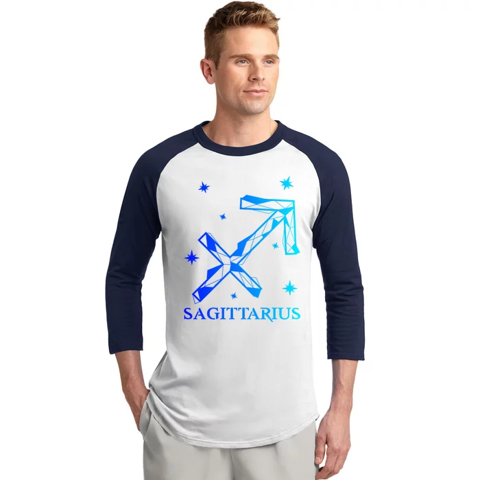 Sagittarius Zodiac Gift Baseball Sleeve Shirt