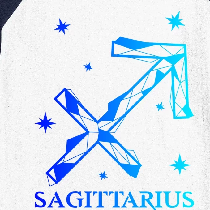 Sagittarius Zodiac Gift Baseball Sleeve Shirt