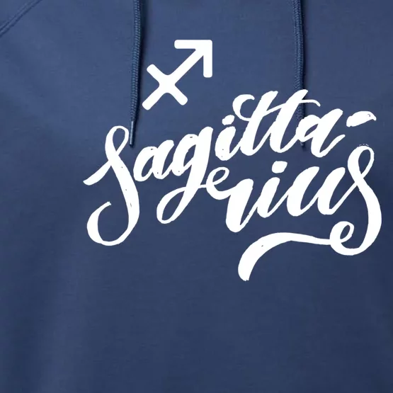 Sagittarius Zodiac Gift Performance Fleece Hoodie