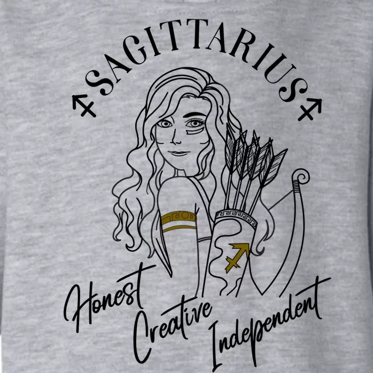 Sagittarius Zodiac Gift For Sagittarius Traits Meaningful Gift Toddler Hoodie