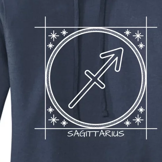 Sagittarius Zodiac Horoscope Zodiac Astrology Gift Women's Pullover Hoodie