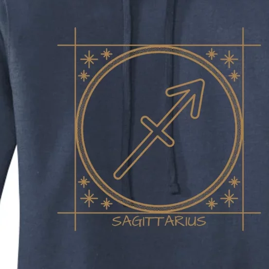 Sagittarius Zodiac Horoscope Zodiac Astrology Gift Women's Pullover Hoodie