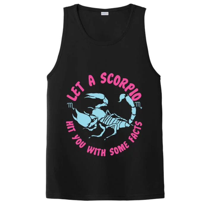 Scorpio Zodiac: Let A Scorpio Hit You With Some Facts Gift Performance Tank