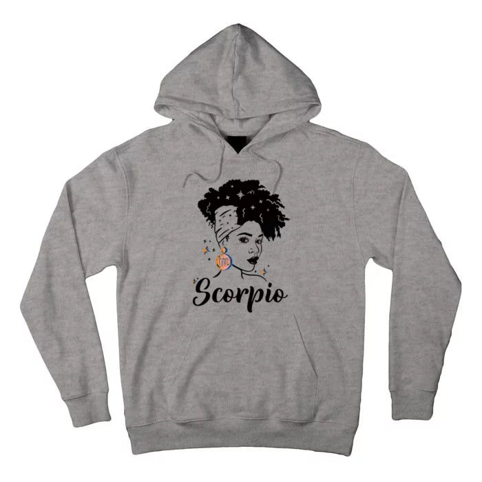 Scorpio Zodiac Pride Queens Are Born Birthday Gift Tall Hoodie