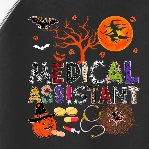 Spooky Zombie Pumpkin Costume for Medical Assistants Toddler Fine Jersey T-Shirt