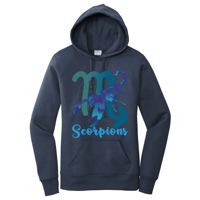 Scorpio Zodiac Sign Gift Women's Pullover Hoodie