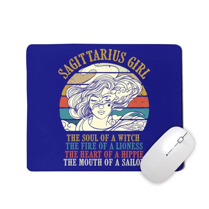 Sagittarius Zodiac Sign Birthday Horoscope Gift Mousepad