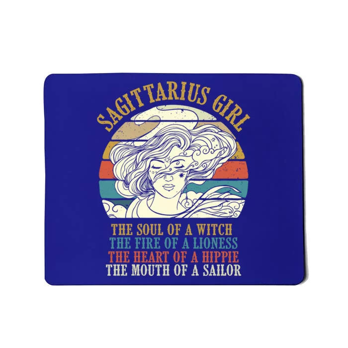 Sagittarius Zodiac Sign Birthday Horoscope Gift Mousepad