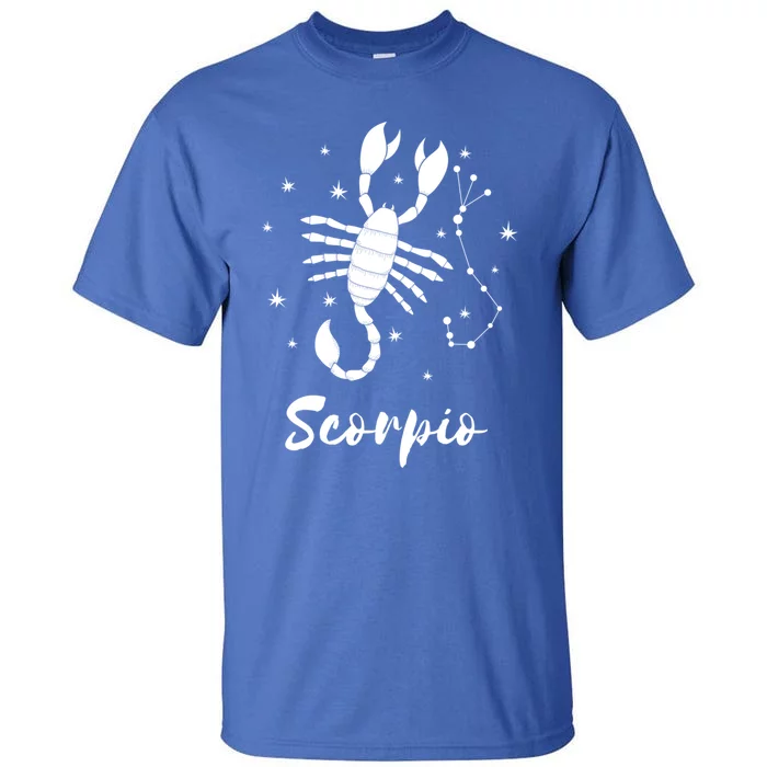 Scorpio Zodiac Sign Gift Tall T-Shirt