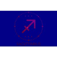 Sagittarius Zodiac Sign Bow And Arrow Gift Bumper Sticker