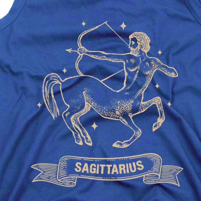 Sagittarius Zodiac Sign Constellation Gift Cute Gift Tank Top