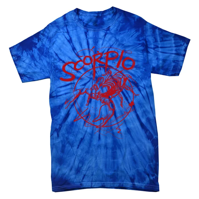 Scorpio Zodiac Scorpion Gift Scorpions Great Gift Tie-Dye T-Shirt