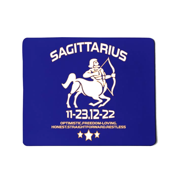 Sagittarius Zodiac Sign Gift Meaningful Gift Mousepad