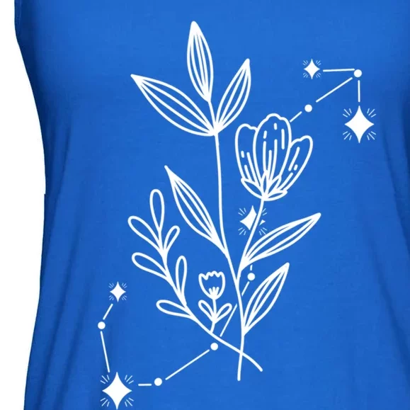 Scorpio Zodiac Sign Constellation Astronomy Gift Ladies Essential Flowy Tank