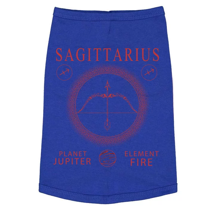 Sagittarius Zodiac Sign Gift Doggie Tank