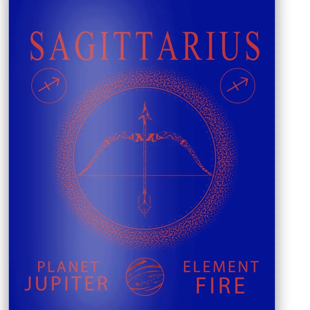 Sagittarius Zodiac Sign Gift Poster