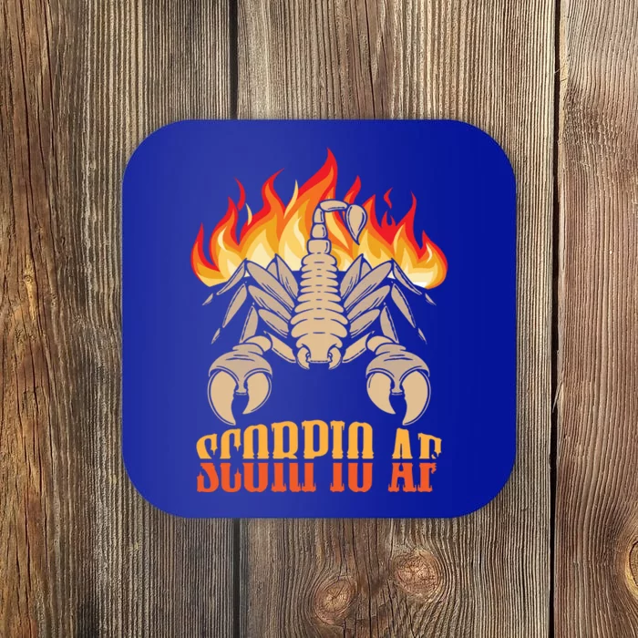 Scorpio Zodiac Sign Horoscope Astrology Gift Coaster