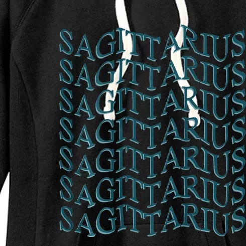 Sagittarius Zodiac Sign Astrology Moonlight Press Women's Fleece Hoodie