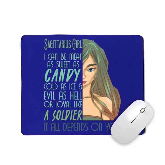 Sagittarius Zodiac Sign Personality Birthday Horoscope Gift Mousepad