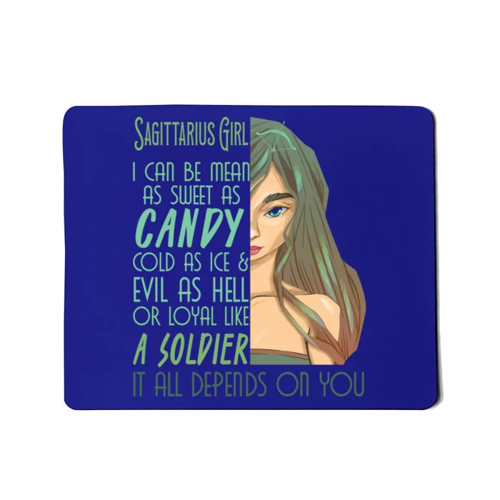 Sagittarius Zodiac Sign Personality Birthday Horoscope Gift Mousepad