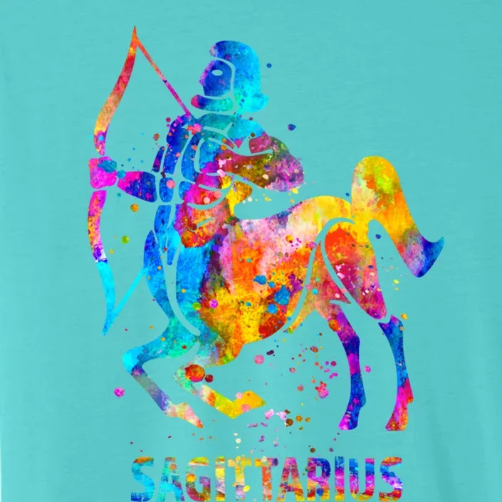 Sagittarius Zodiac Sign Cute Gift ChromaSoft Performance T-Shirt