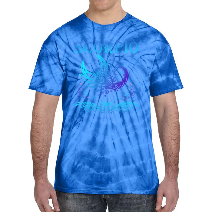 Scorpio Zodiac Sign Astrology Horoscope Tarot Gift Tie-Dye T-Shirt