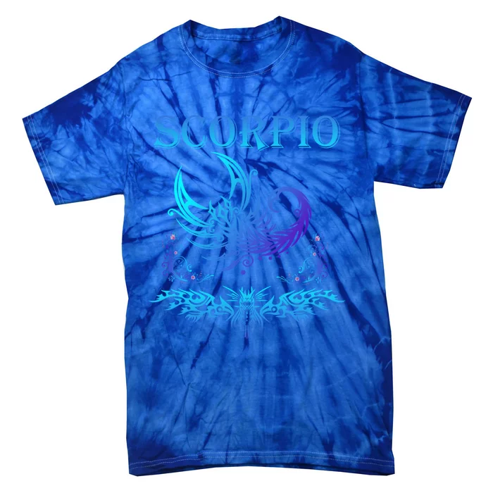 Scorpio Zodiac Sign Astrology Horoscope Tarot Gift Tie-Dye T-Shirt