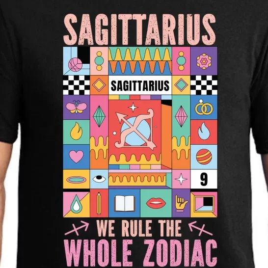 Sagittarius Zodiac: Sagittarius We Rule The Whole Zodiac Gift Pajama Set