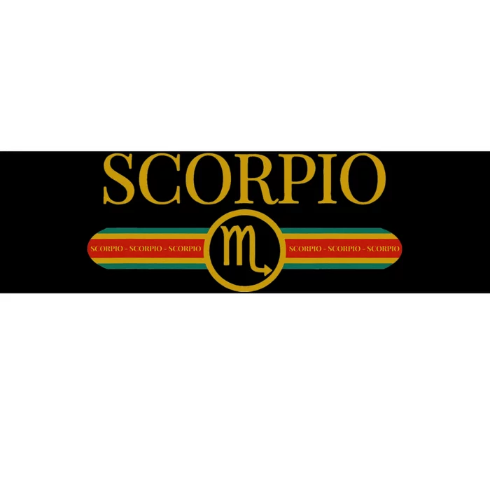 Scorpio Zodiac Sign Astrology Horoscope Fashion Bumper Sticker