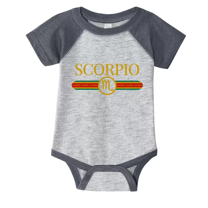 Scorpio Zodiac Sign Astrology Horoscope Fashion Infant Baby Jersey Bodysuit