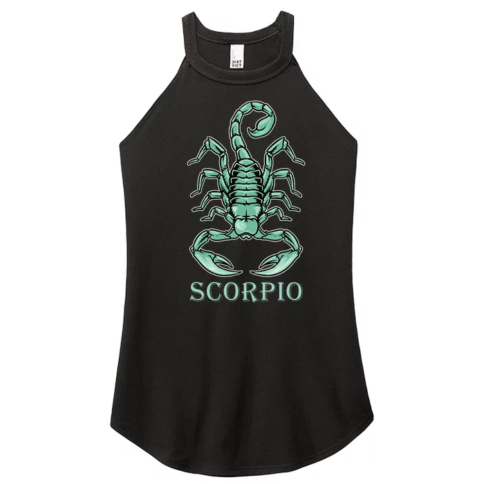 Scorpio Zodiac Sign Women’s Perfect Tri Rocker Tank