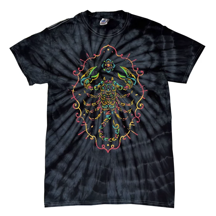 Scorpio Zodiac Sign Tie-Dye T-Shirt