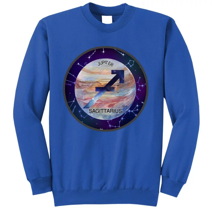 Sagittarius Zodiac Sign Ruled By Jupiter Color Art Astrology Cute Gift Sweatshirt