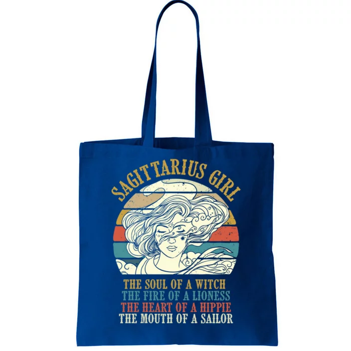 Sagittarius Zodiac Sign Birthday Horoscope Gift Tote Bag