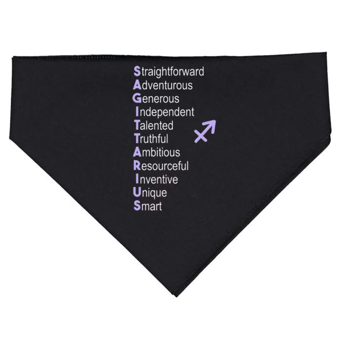 Sagittarius Zodiac Sign USA-Made Doggie Bandana