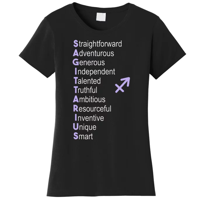 Sagittarius Zodiac Sign Women's T-Shirt