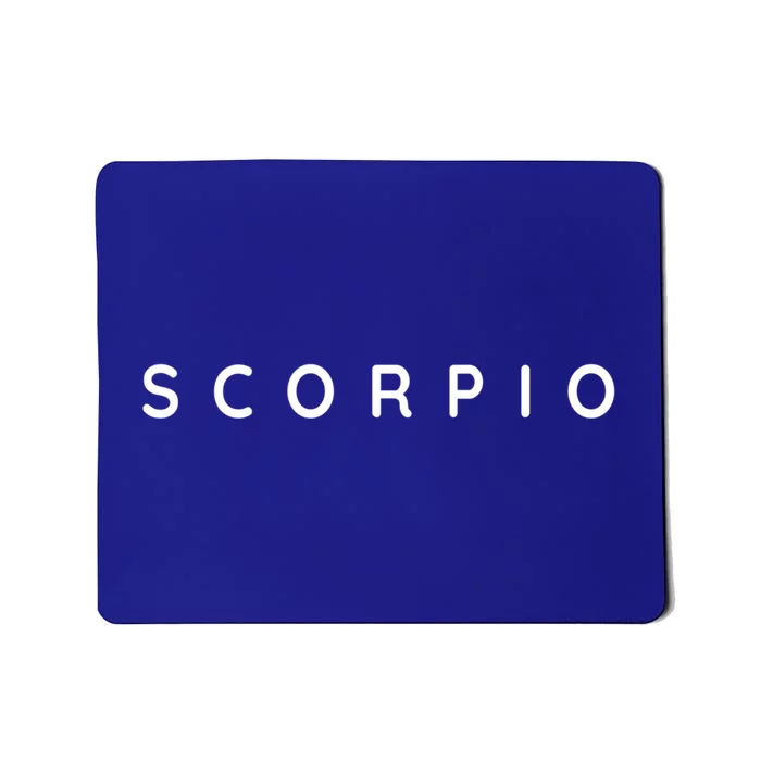 Scorpios Zodiac Scorpio Star Sign Scorpio Astrology Design Meaningful Gift Mousepad