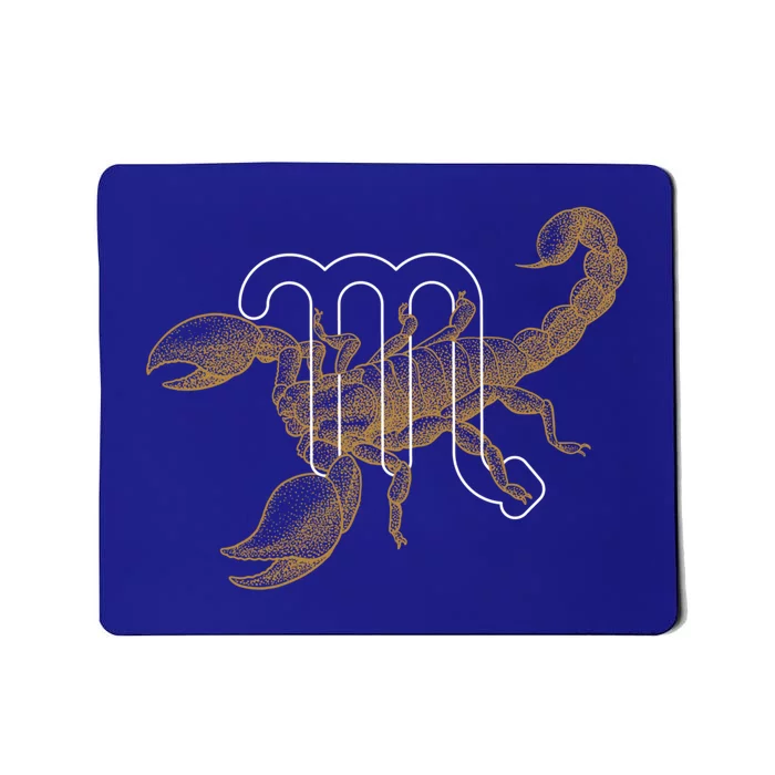 Scorpio Zodiac Sign And Birthday Scorpio Meaningful Gift Mousepad