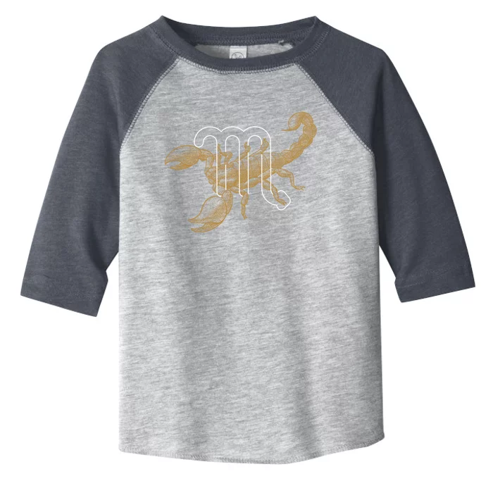 Scorpio Zodiac Sign And Birthday Scorpio Meaningful Gift Toddler Fine Jersey T-Shirt