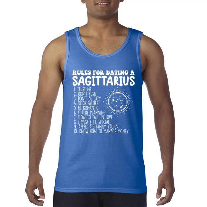 Sagittarius Zodiac Tee Horoscope Astrology Sagittarius Sign Funny Gift Tank Top