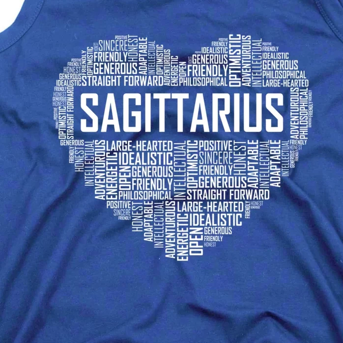 Sagittarius Zodiac Traits Horoscope Astrology Sign Gift Great Gift Tank Top