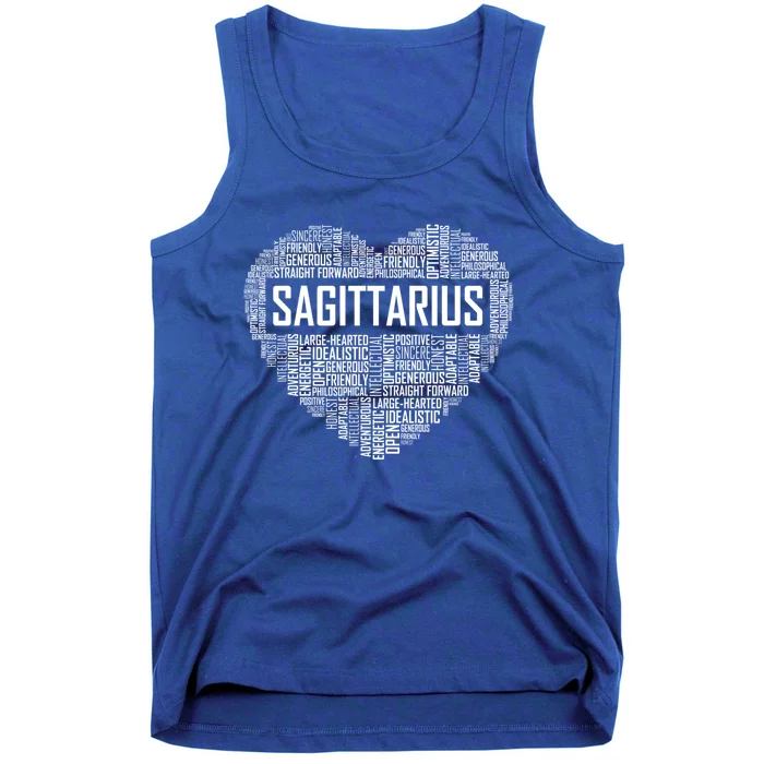 Sagittarius Zodiac Traits Horoscope Astrology Sign Gift Great Gift Tank Top