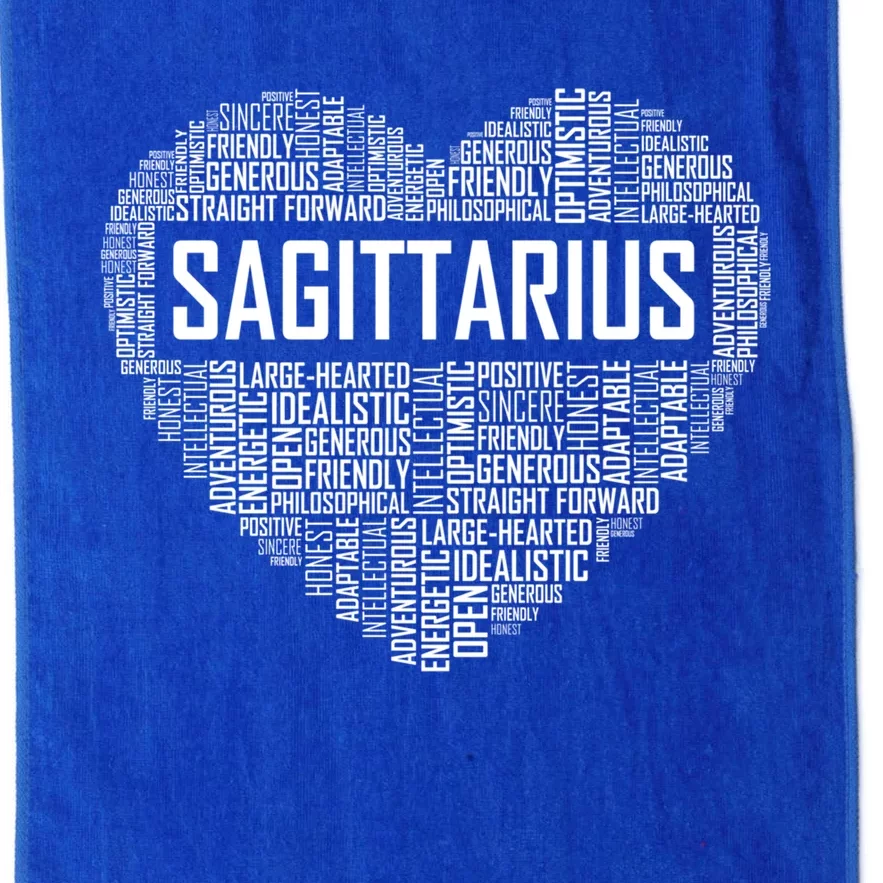 Sagittarius Zodiac Traits Horoscope Astrology Sign Gift Great Gift Platinum Collection Golf Towel