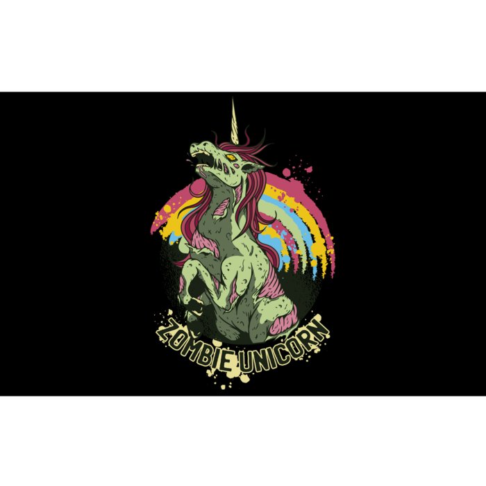 Scary Zombie Unicorn Bumper Sticker