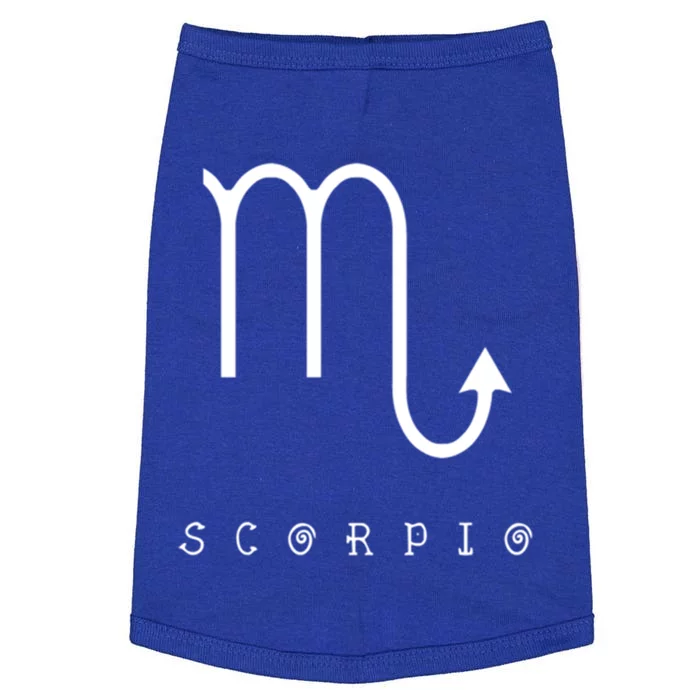 Scorpio Zodiac Xo4u Original Gift Doggie Tank